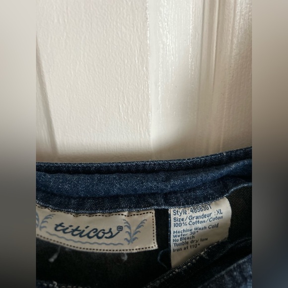 Vintage Blue Denim Dress - Picture 6 of 13